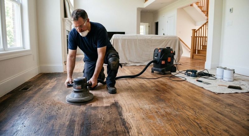 Oak Floor Refinishing in Kansas City, KS