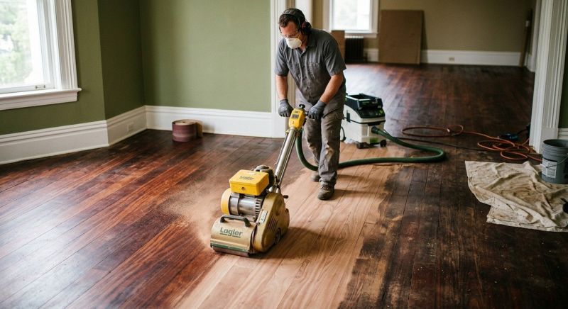 Wood Floor Refinishing in Alpharetta, GA