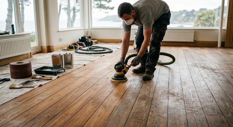 Mahogany Floor Refinishing in Kansas City, KS