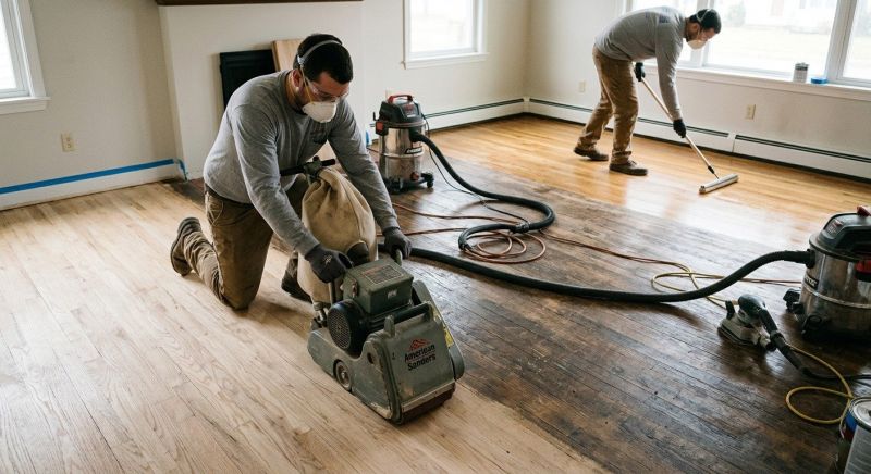 Mahogany Floor Refinishing in Alpharetta, GA