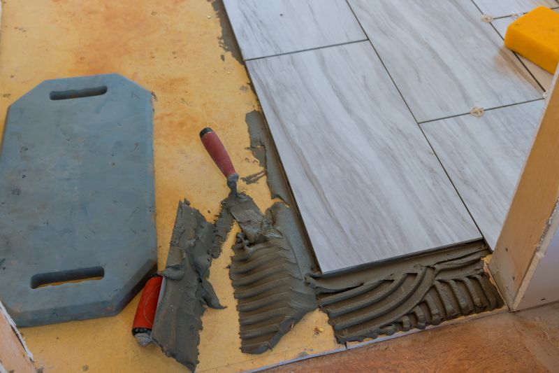 Mosaic Tile Floor Installation in Fredericksburg, VA