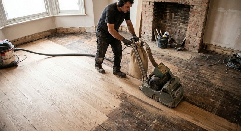 Oak Floor Refinishing in Kansas City, KS