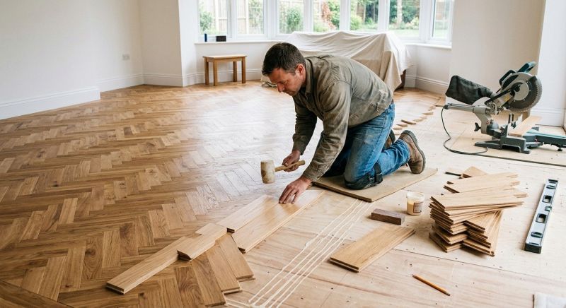 Pine Floor Installation in Phoenix, AZ