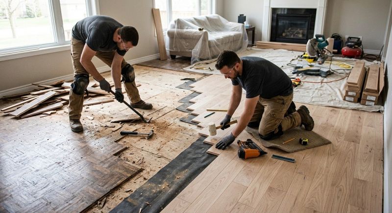 Plank Floor Installation in Phoenix, AZ