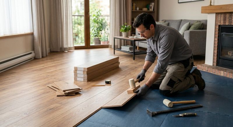 Plank Laminate Installation in Boulder, CO