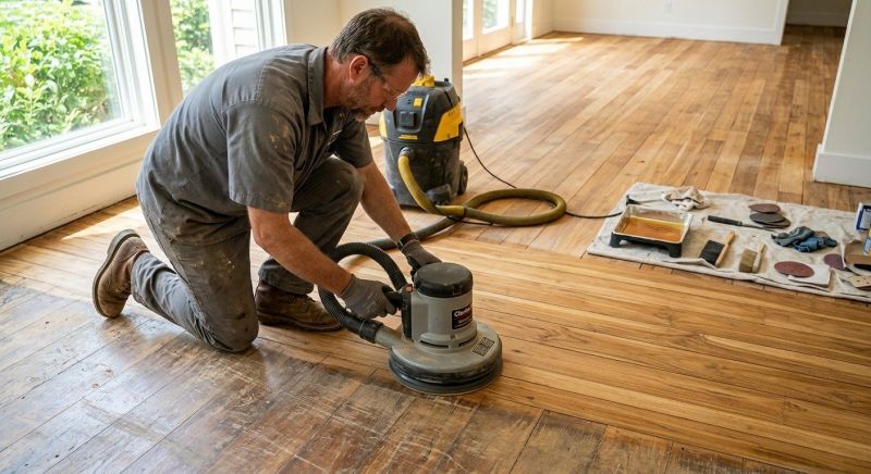Teak Floor Refinishing in Olathe, KS