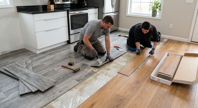 Vinyl Floor Replacement in Austin, TX