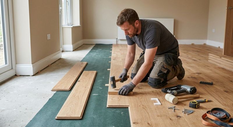 Walnut Flooring Installation in Phoenix, AZ