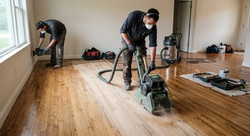 Wood Floor Refinishing in Olathe, KS